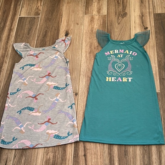 Carter's Pajamas Carters Mermaid At Heart Nightgown Set Size 67